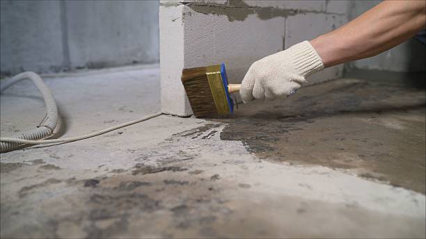 SJ Waterproofing Pros Crawl Space Encapsulation coverage map for Washburn, IL and surrounding area